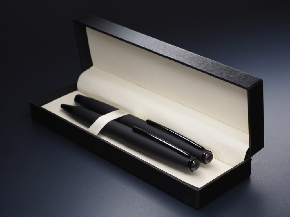Logotrade reklaamkingitused pilt: Obsidiaan pastapliiatsite komplekt 1290036