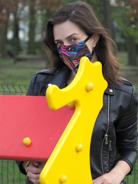 Logo trade ärikingid foto: VENUS PRO puuvillane näomask koos HEPA filtri taskuga 1378165