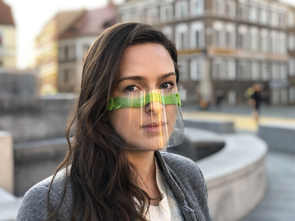 Logo trade ärikingi pilt: HESTIA näokaitse - läbipaistev mask suu ja nina jaoks 1452162