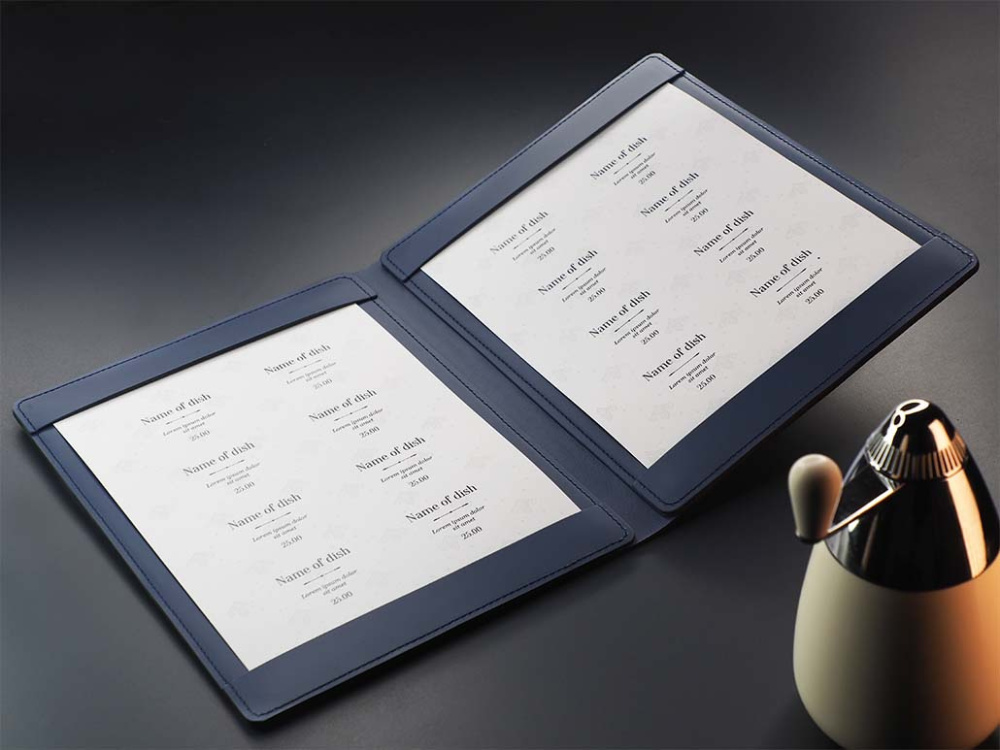Logotrade firmakingitused pilt: Menüü kaaned Fine Dining 1061243