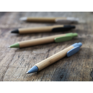 Logotrade firmakingitused pilt: Bamboo Wheat Pen nisuõlgedest pastapliiats