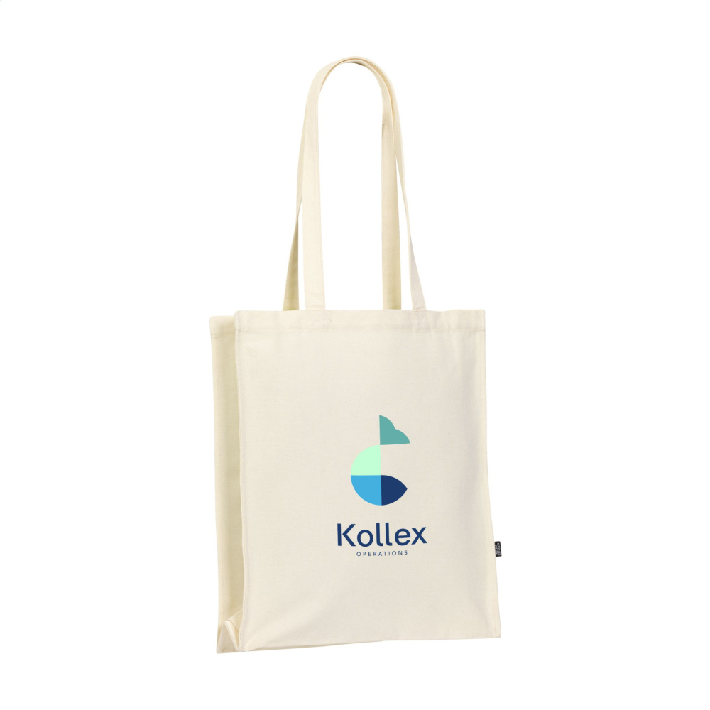 Logo trade reklaamkingituse pilt: Tahke kott GRS-i taaskasutatud lõuend (340 g/m²)