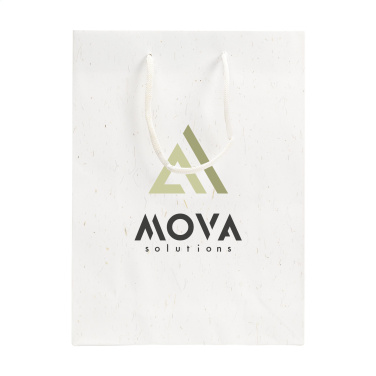 Logotrade reklaamkingitused pilt: Õlgkiududega taaskasutatud Leaf It Bag (180 g/m²) M