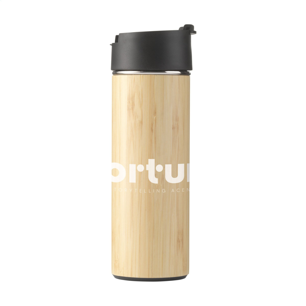 Logo trade meened foto: Sakura 360 ml bambusest termopudel/termotass