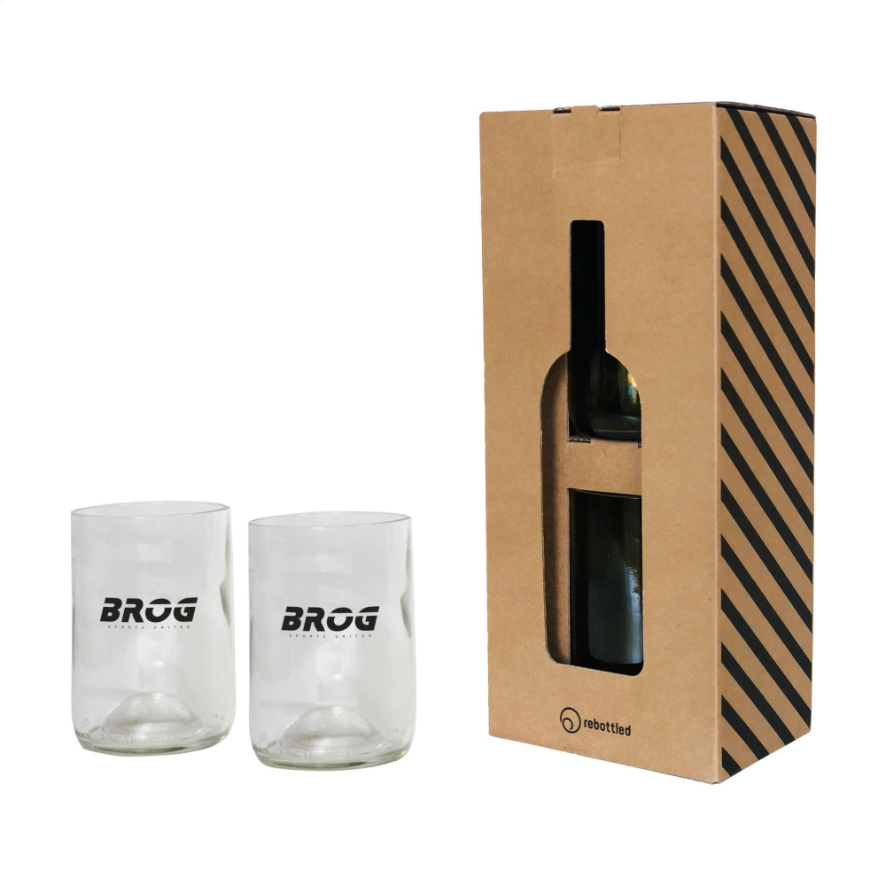 Logo trade meened foto: Rebottled® Tumbler 2-paki joogiklaas