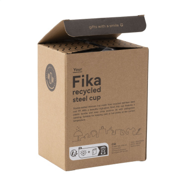 Logotrade reklaamtoote foto: Fika RCS Recycled Steel Cup 400 ml termotass