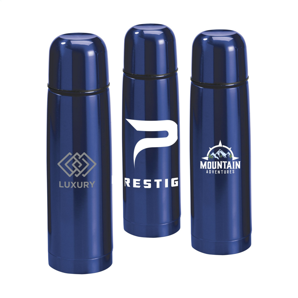 Logo trade reklaamkingi pilt: ThermoColour RCS Recycled Steel 500 ml termopudel