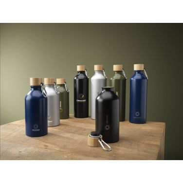 Logotrade reklaamtoote foto: AluBamboo GRS Recycled Alu 750 ml veepudel