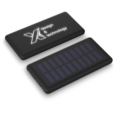 Logo trade reklaamkingitused foto: SCX.design P30 8000 mAh valgustusega päikesepatareiga akupank