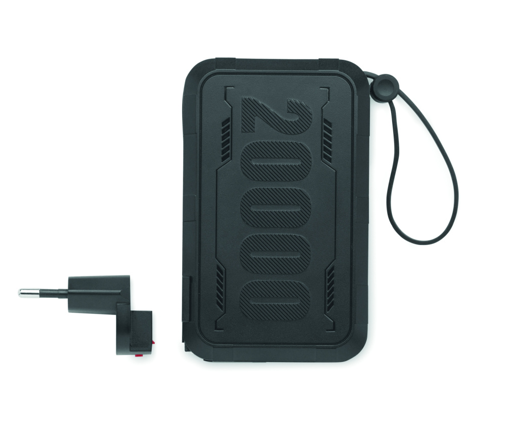 Logo trade firmakingid foto: 20000 mAh ABS-plastist akupank POWROC