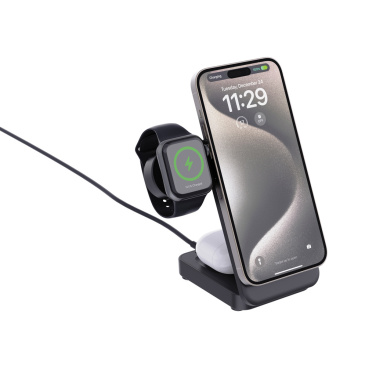 Logo trade ärikingi pilt: Urban Vitamin Arcadia RCS plastikust 15W 3in1 magnetiline laadija