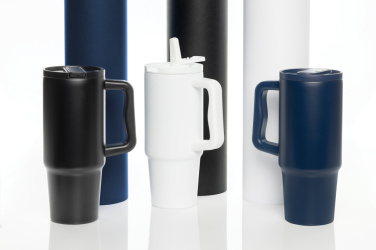 Logotrade meened pilt: Embrace lekkekindel roostevabast terasest kruus 900ml