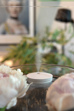 Logotrade ärikingi foto: Breevia RCS plastikust laetav ujuv õhuniisutaja