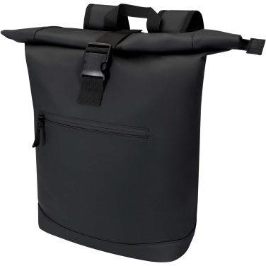 Logotrade reklaamtoote foto: Resi Plus 15" GRS taaskasutatud rullitava kattega seljakott 18L