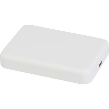 Logo trade ärikingi pilt: Acrab 5000 mAh 15W magnetiline juhtmevaba varupatarei koos 20W PD-ga - valmistatud taaskasutatud plastist