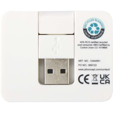 Logo trade ärikingi pilt: Gaia 4-pordiline USB-jaotur