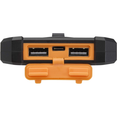 Logo trade ärikingitused foto: Altair 5000 mAh 10W taaskasutatud plastist vastupidav päikesepatarei sisseehitatud taskulambiga