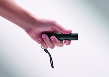 Logo trade meene pilt: LUME alumiiniumist taskulamp