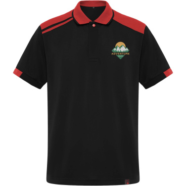 Logotrade reklaamkingituse foto: Samurai 160 g/m2 unisex antibakteriaalne lühikeste varrukatega polosärk