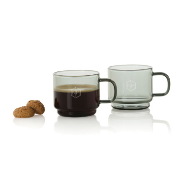 Logo trade reklaamtoote pilt: AdHoc Impact espressotassid 70ml, 2 tk komplekt
