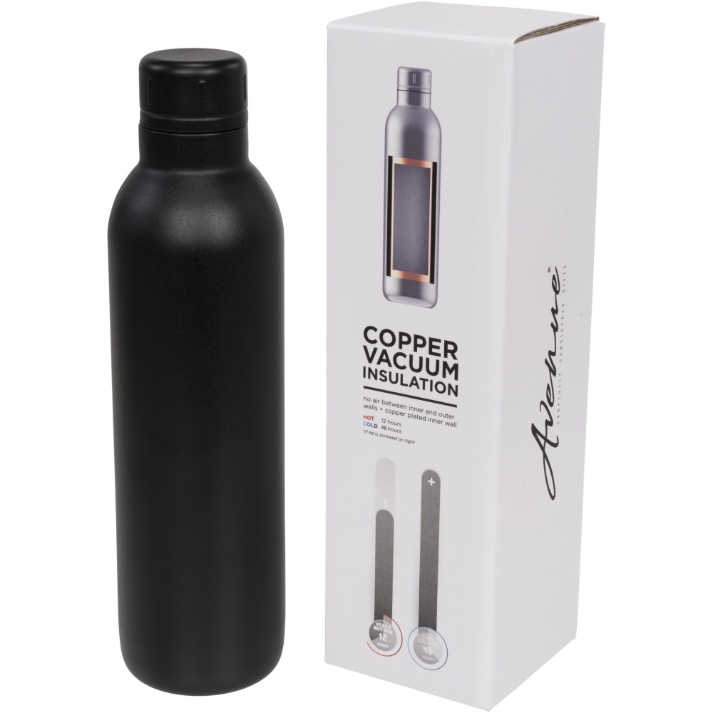 Logotrade liikelahjat mainoslahjat tuotekuva: Thor-termospullo, kuparieriste, 510 ml