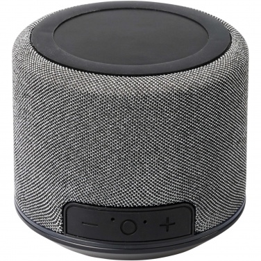 Logotrade mainoslahja ja liikelahja kuva: Fiber Bluetooth® -kaiutin 3W ja langaton latausalusta