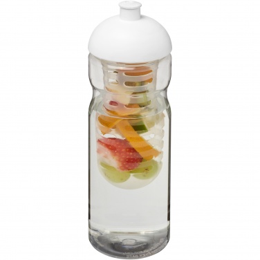 Logotrade mainoslahja ja liikelahja kuva: H2O Active® Base 650 ml kupukantinen urheilujuomapullo & uuttaja