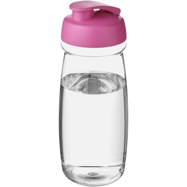 Logo trade mainoslahja ja liikelahja tuotekuva: H2O Active® Pulse 600 ml flip kansi urheilujuomapullo