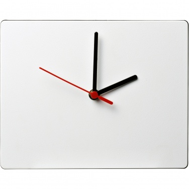 Logotrade liikelahjat mainoslahjat tuotekuva: Brite-Clock®-seinäkello, suorakulmainen