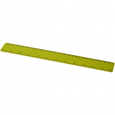 Logotrade mainoslahja ja liikelahja kuva: Renzo-viivain, 30 cm, muovinen