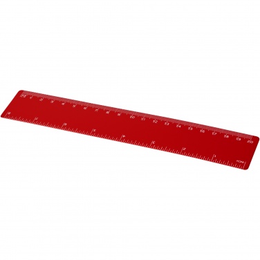 Logo trade mainostuote kuva: Rothko-viivain, 20 cm, muovinen