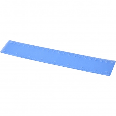 Logotrade liikelahja tuotekuva: Rothko-viivain, 20 cm, muovinen