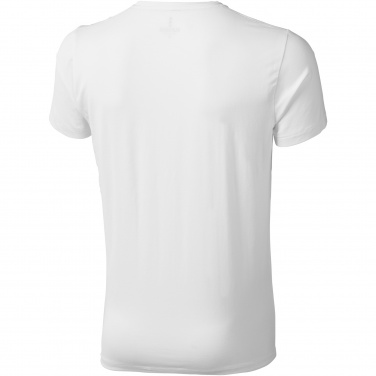 Logo trade liikelahja kuva: Kawartha short sleeve men's organic V-neck t-shirt