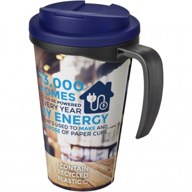 Logo trade liikelahja kuva: Brite-Americano® Grande 350 ml muki, läikyttämätön kansi