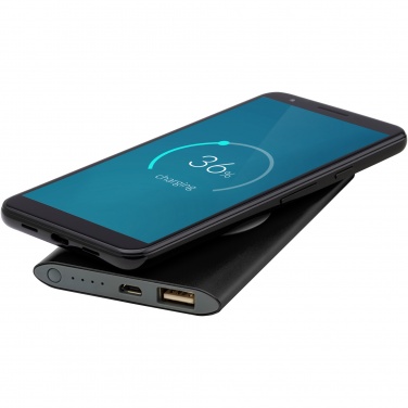 Logotrade liikelahja tuotekuva: Juice 4000 mAh:n langaton varavirtalähde 