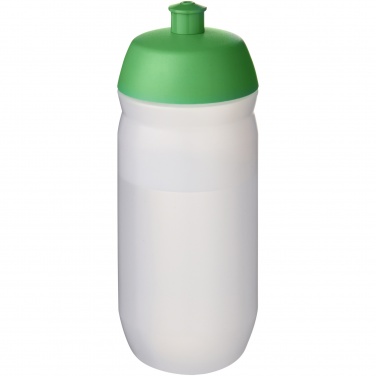 Logotrade mainostuote tuotekuva: HydroFlex™ Clear -juomapullo, 500 ml