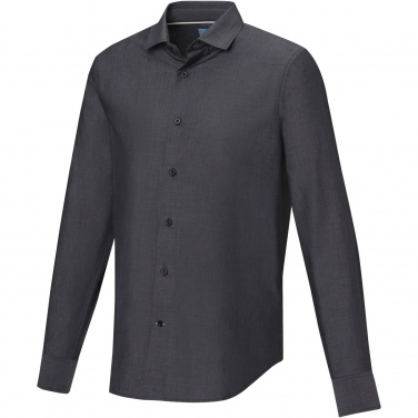 Logo trade mainoslahja ja liikelahja tuotekuva: Cuprite long sleeve men's organic shirt