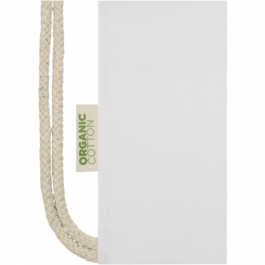 Logotrade mainoslahjat ja liikelahjat tuotekuva: Orissa 140 g/m² organic cotton drawstring bag 5L