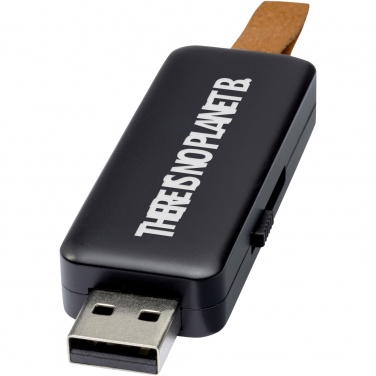 Logo trade liikelahja kuva: Gleam 8 Gt:n USB-muisti valotehosteella