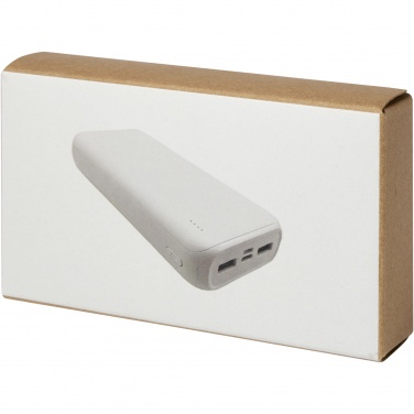 Logo trade liikelahja mainoslahja tuotekuva: Electro 20 000 mAh:n varavirtalähde kierrätetystä muovista 