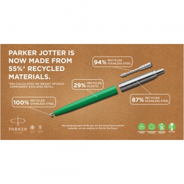 Logotrade liikelahjat kuva: Parker Jotter Recycled -kuulakärkikynä