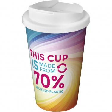 Logo trade mainostuotet tuotekuva: Brite-Americano® Eco 350 ml:n läikyttämätön eristetty kahvimuki