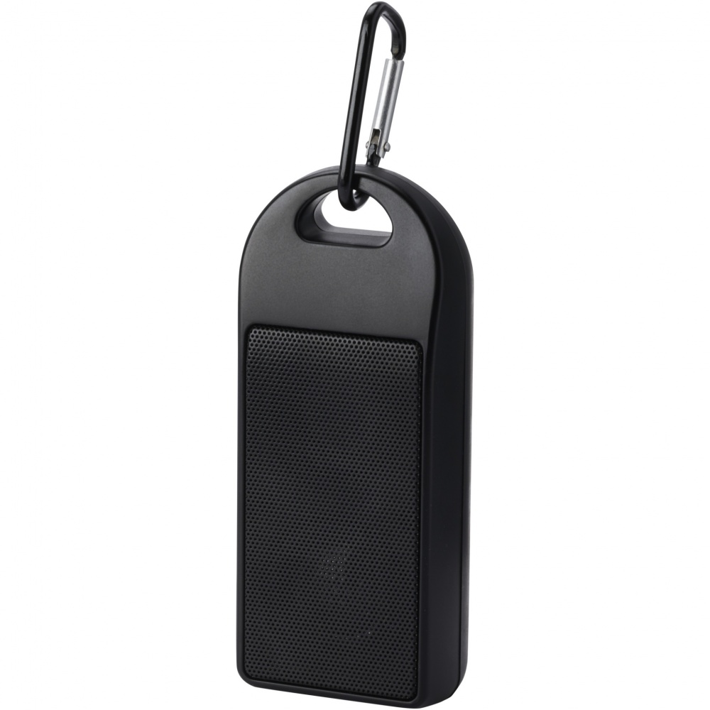Logotrade mainoslahja tuotekuva: Omni 3 W IPX4 RCS-kierrätetystä muovista valmistettu Bluetooth®-kaiutin