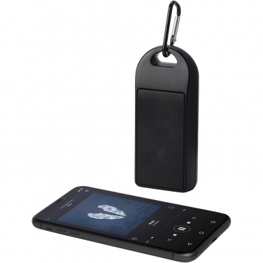 Logotrade mainostuotet kuva: Omni 3 W IPX4 RCS-kierrätetystä muovista valmistettu Bluetooth®-kaiutin
