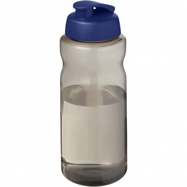Logo trade mainostuotet tuotekuva: H2O Active® Eco Big Base 1 litran urheilujuomapullo flip lid -kannella