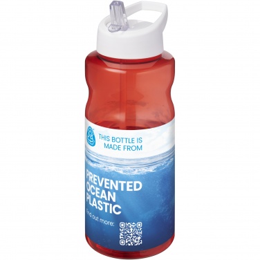 Logotrade mainoslahja ja liikelahja kuva: H2O Active® Eco Big Base 1 litran urheilujuomapullo kaatonokkakannella