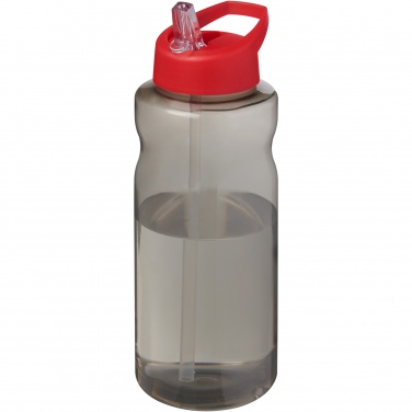 Logotrade liikelahja tuotekuva: H2O Active® Eco Big Base 1 litran urheilujuomapullo kaatonokkakannella