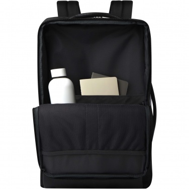 Logo trade liikelahja kuva: Expedition Pro 17 tuuman GRS-kierrätetystä materiaalista valmistettu laajennettava reppu kannettavalle, 35 l
