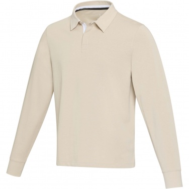 Logo trade liikelahjat tuotekuva: Clyde unisex organic rugby polo sweatshirt