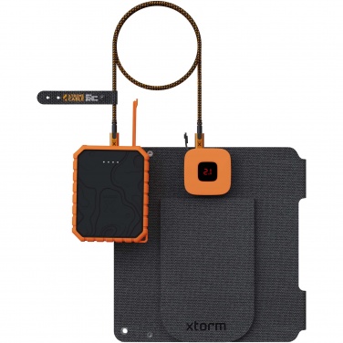 Logotrade mainostuote tuotekuva: Xtorm XR2S14 SolarBooster14 W:n taitettava aurinkopaneeli